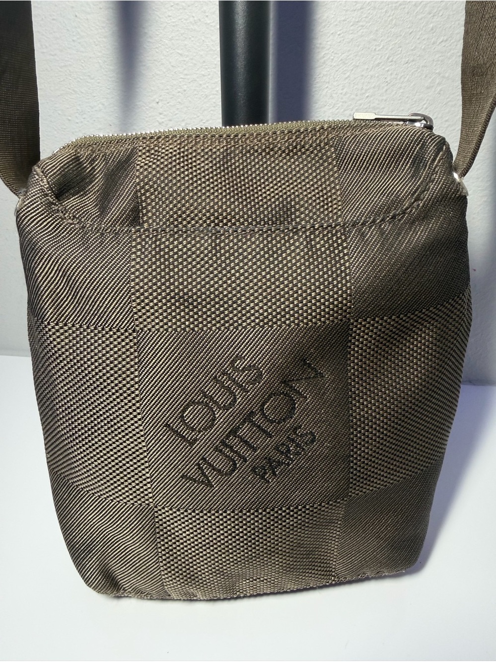 Louis Vuitton Damier Geant Citadin PM Terre Messenger Bag (brown) with COA - Picture 12 of 16
